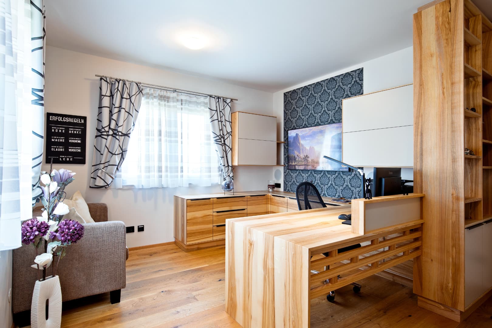 Ausführung Homeoffice Tischler